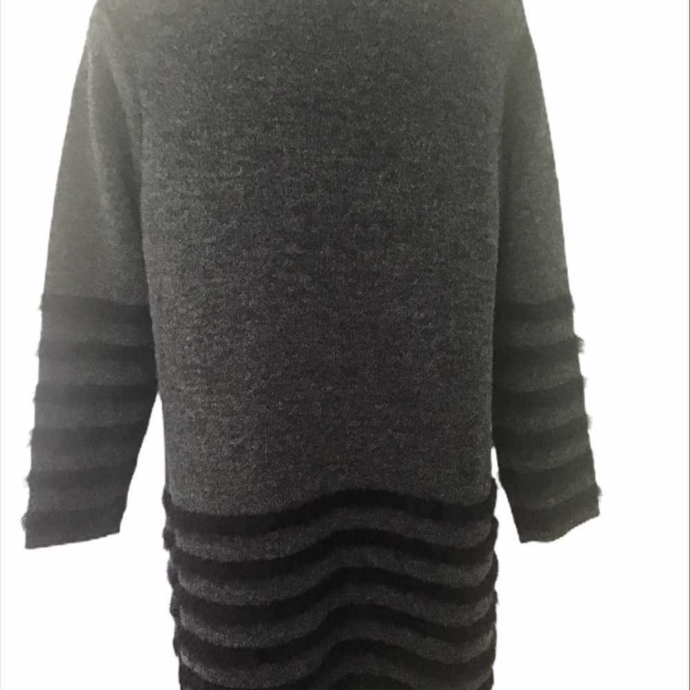 Avalin Fluffy Fuzzy Open Front Cardigan - image 7